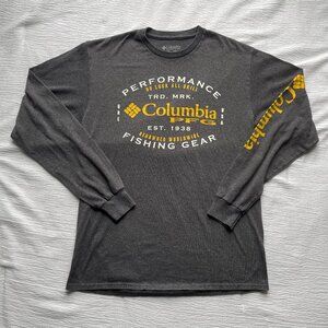 Columbia Sportswear Company Performance Fishing PFG Shirt Mens Large "All Skill"